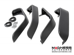 Jeep Wrangler JK Tubular Front + Rear Fender Flare Set - 2007 - 2018 Jeep Wrangler JK Tubular Front + Rear Fender Flare Set - 2007 - 2018